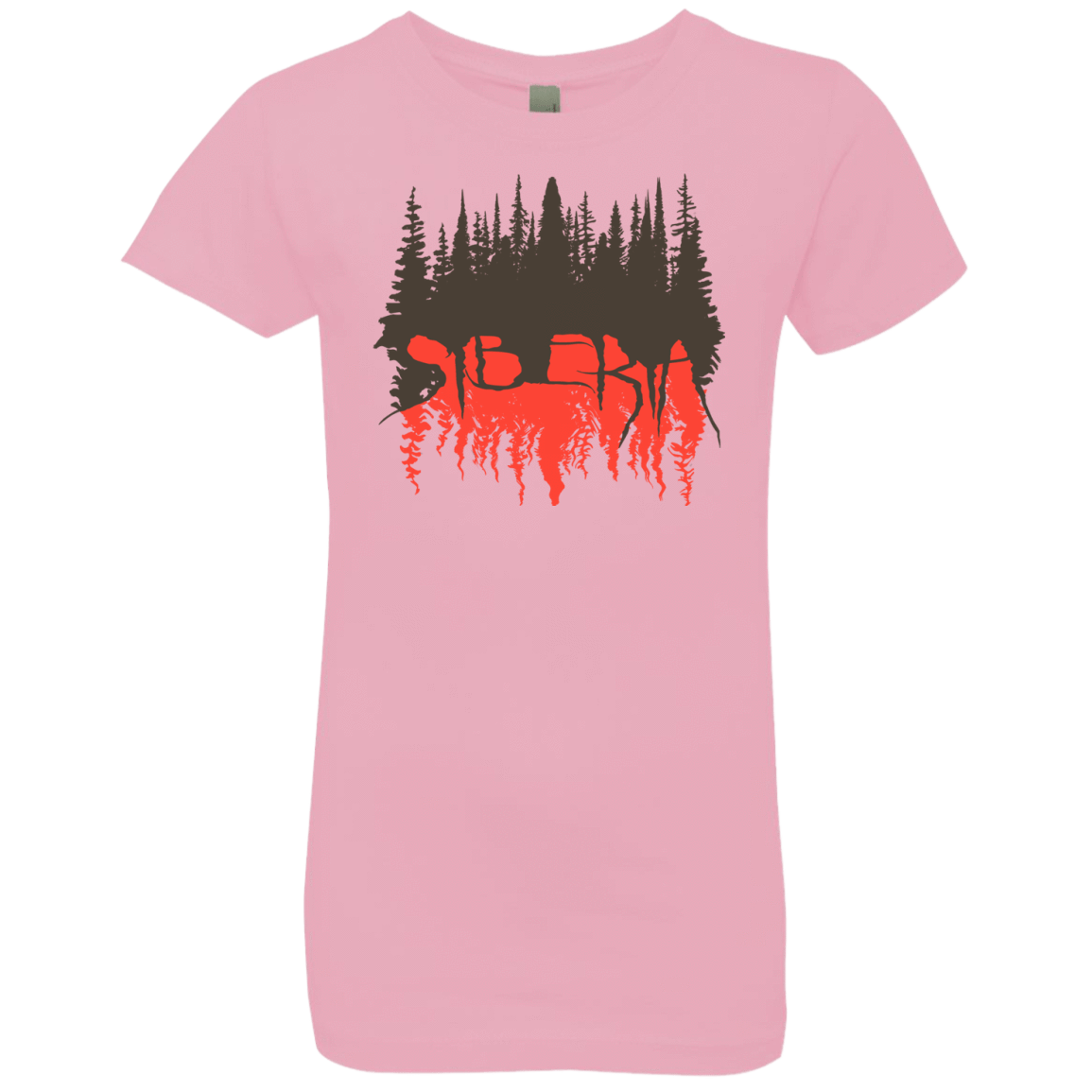 T-Shirts Light Pink / YXS Siberia Wilderness Girls Premium T-Shirt