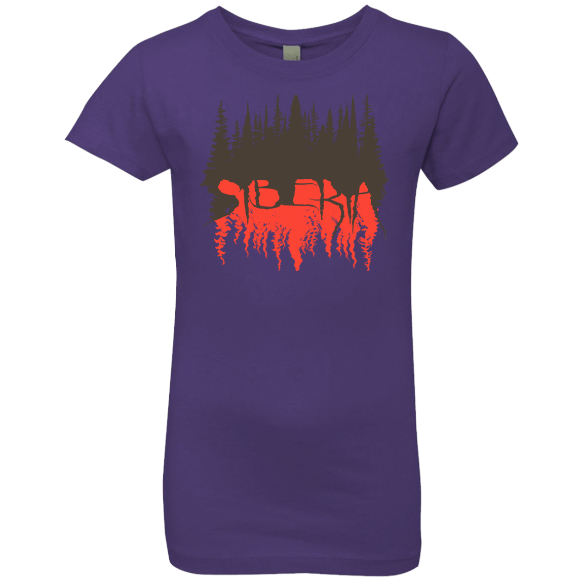 T-Shirts Purple Rush / YXS Siberia Wilderness Girls Premium T-Shirt