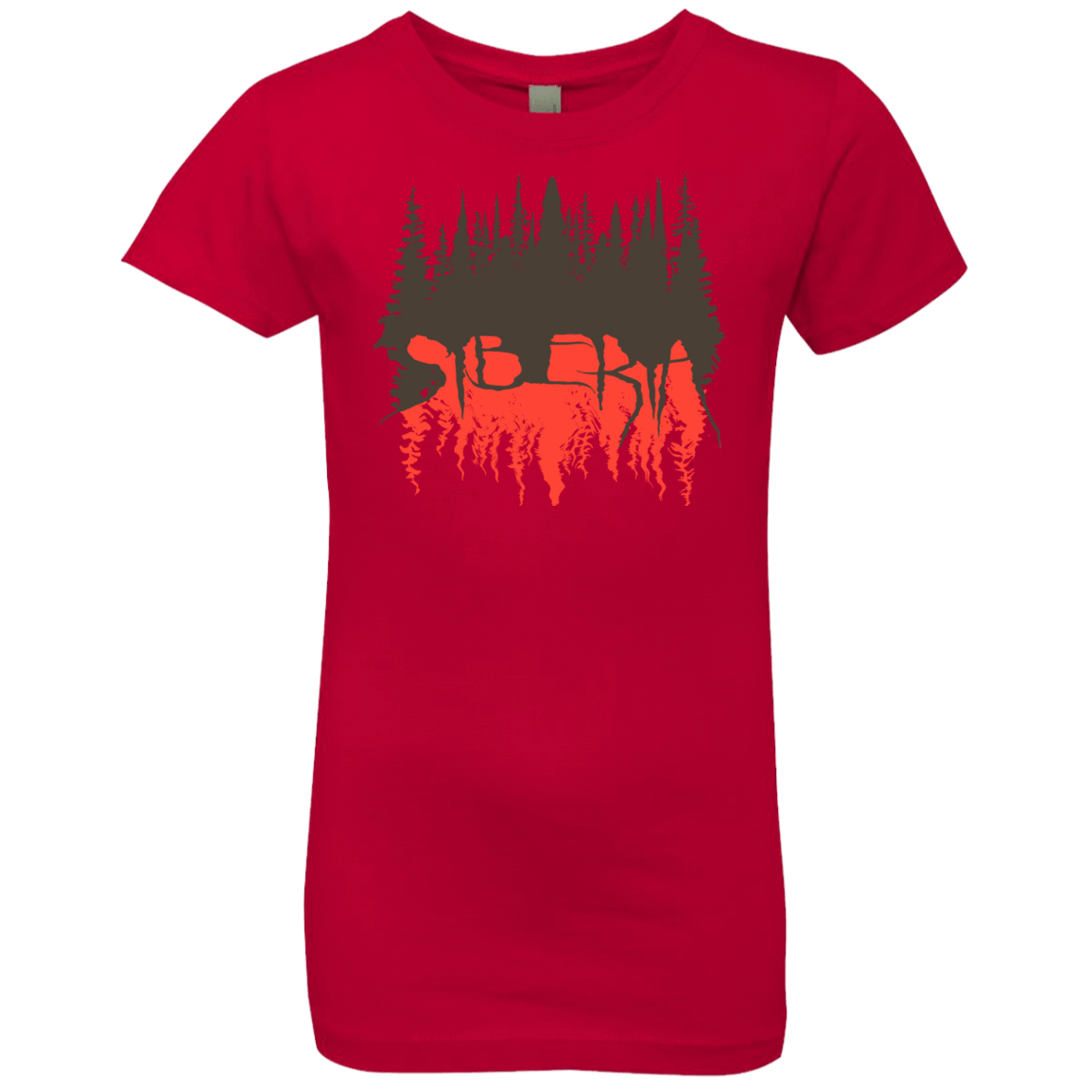 T-Shirts Red / YXS Siberia Wilderness Girls Premium T-Shirt