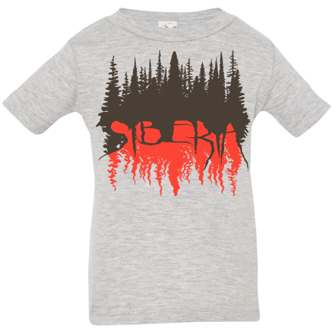 T-Shirts Heather Grey / 6 Months Siberia Wilderness Infant Premium T-Shirt