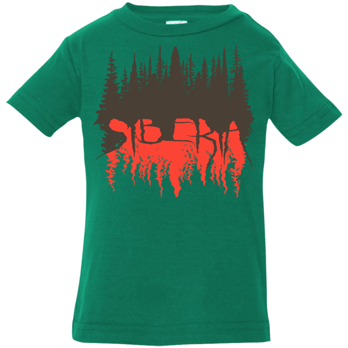 T-Shirts Kelly / 6 Months Siberia Wilderness Infant Premium T-Shirt