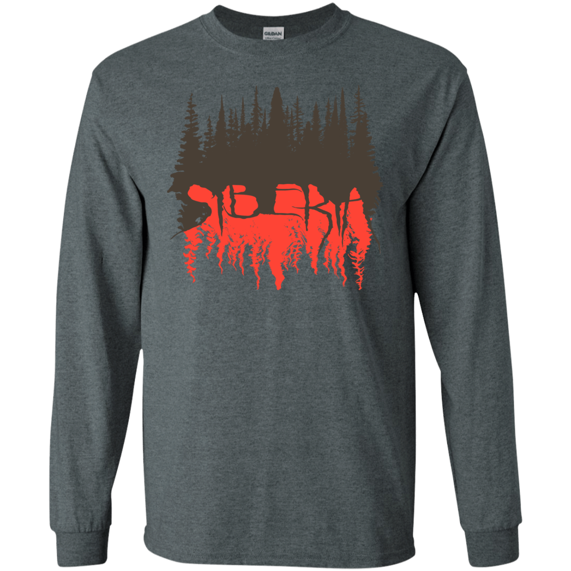Siberia Wilderness Men's Long Sleeve T-Shirt