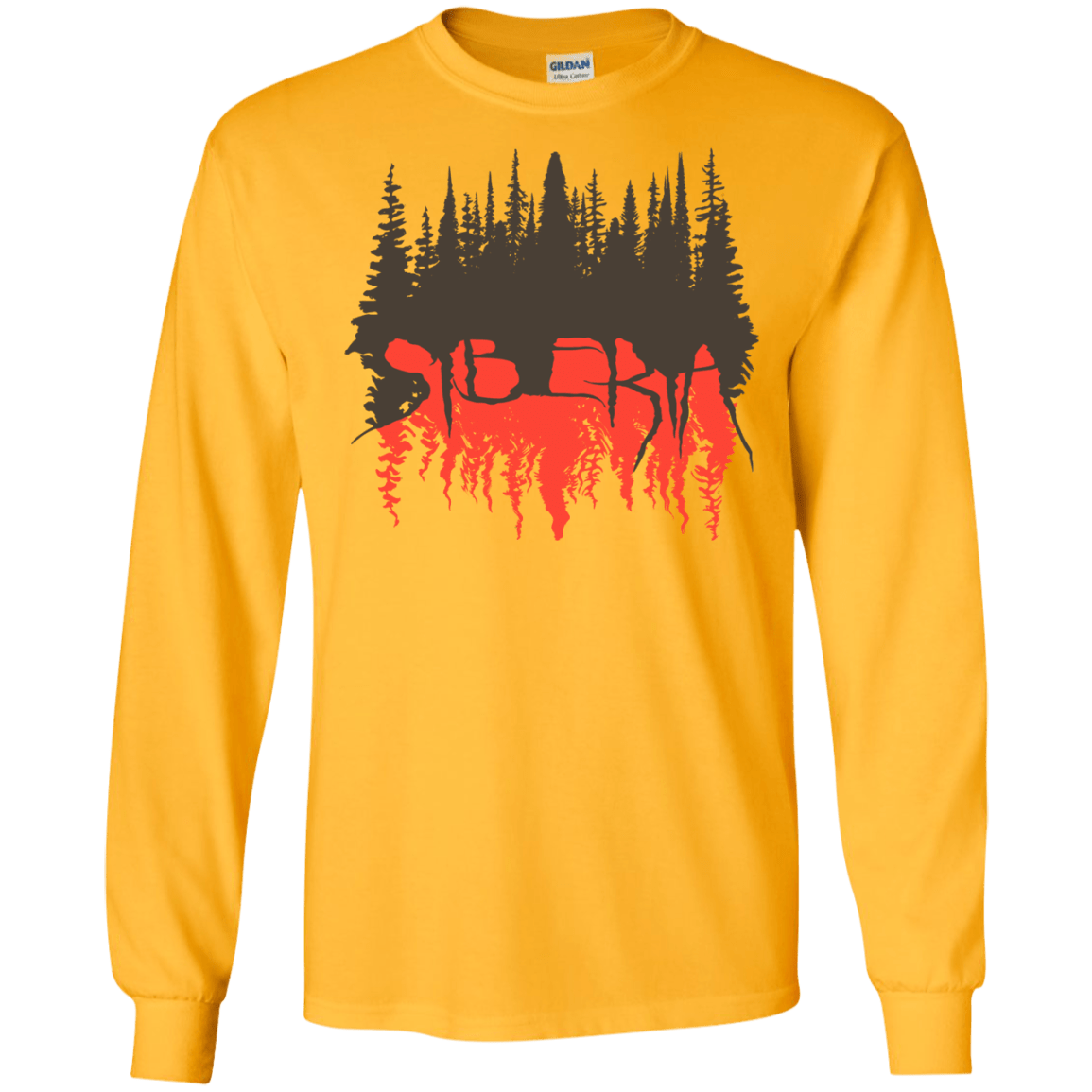 Siberia Wilderness Men's Long Sleeve T-Shirt