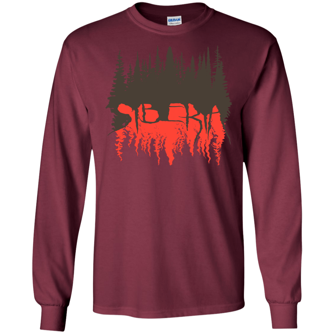 Siberia Wilderness Men's Long Sleeve T-Shirt