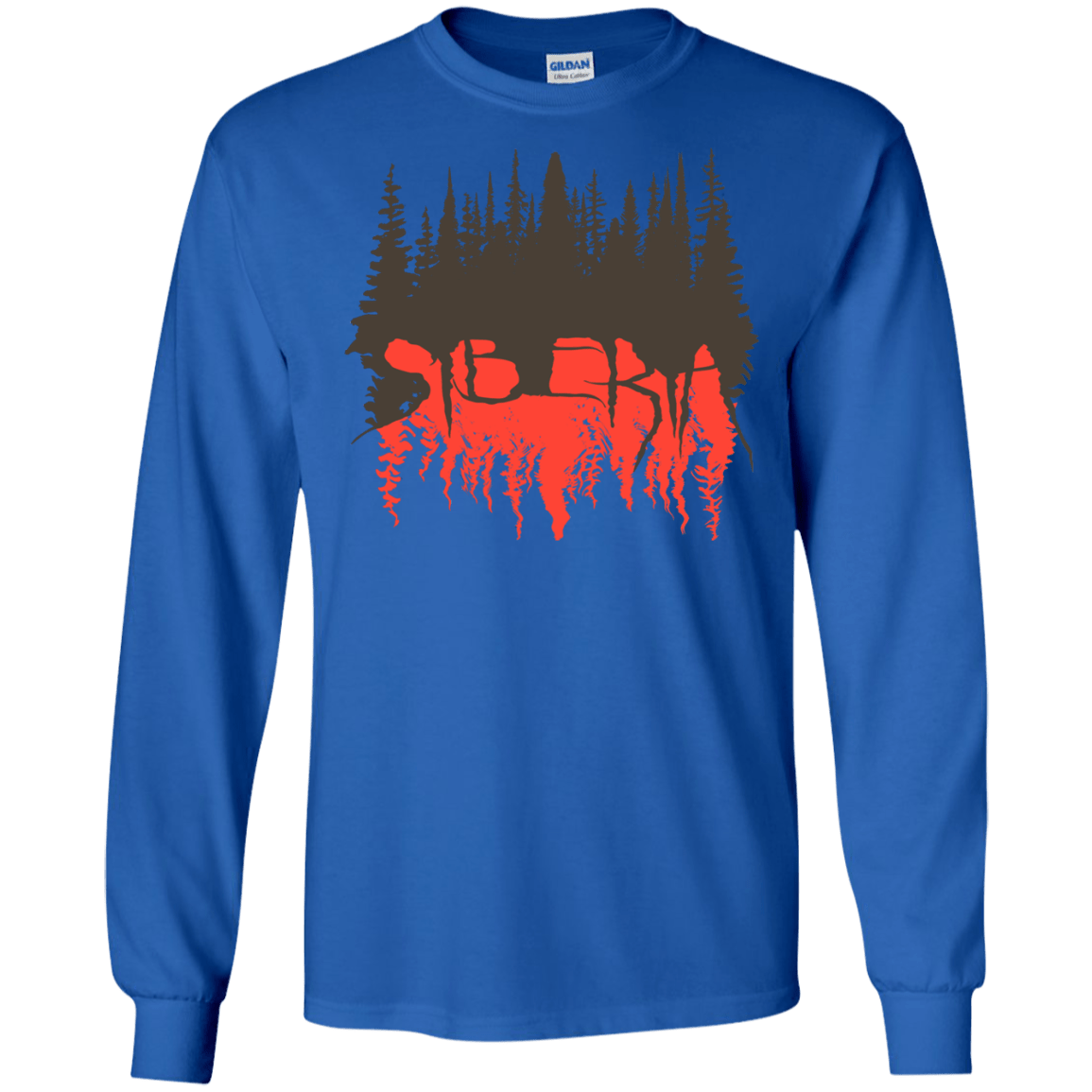 Siberia Wilderness Men's Long Sleeve T-Shirt