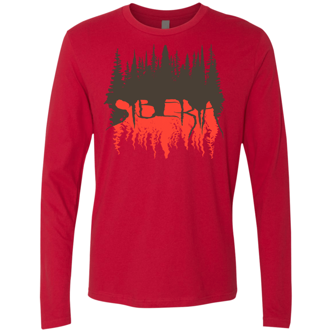 Siberia Wilderness Men's Premium Long Sleeve