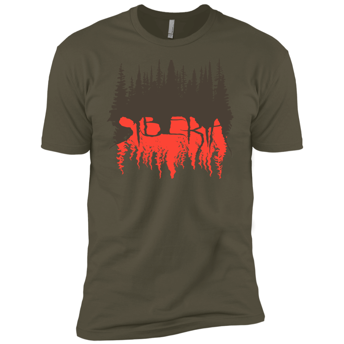 Siberia Wilderness Men's Premium T-Shirt