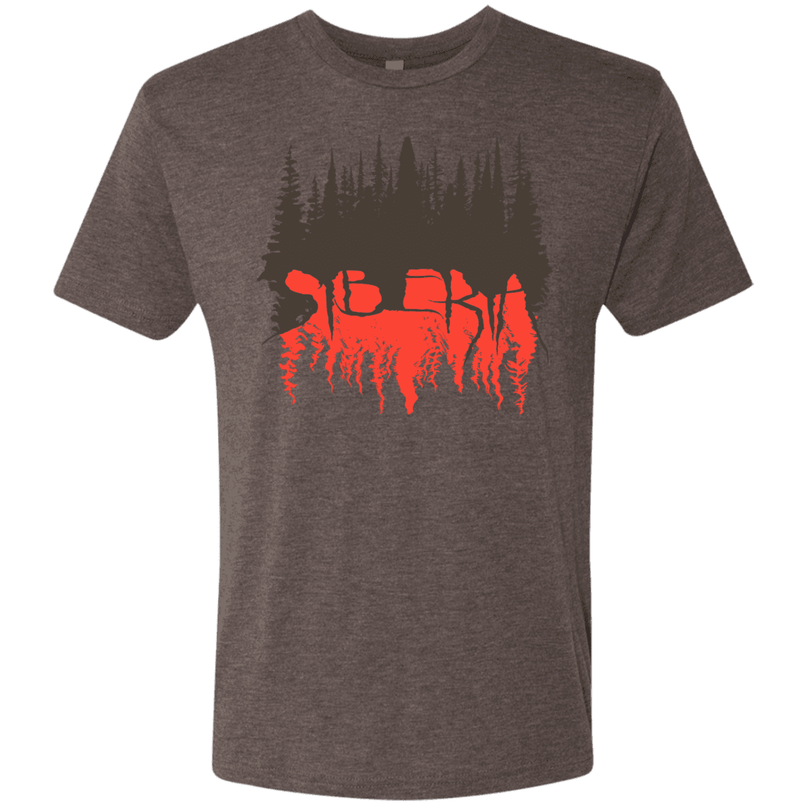 T-Shirts Macchiato / S Siberia Wilderness Men's Triblend T-Shirt