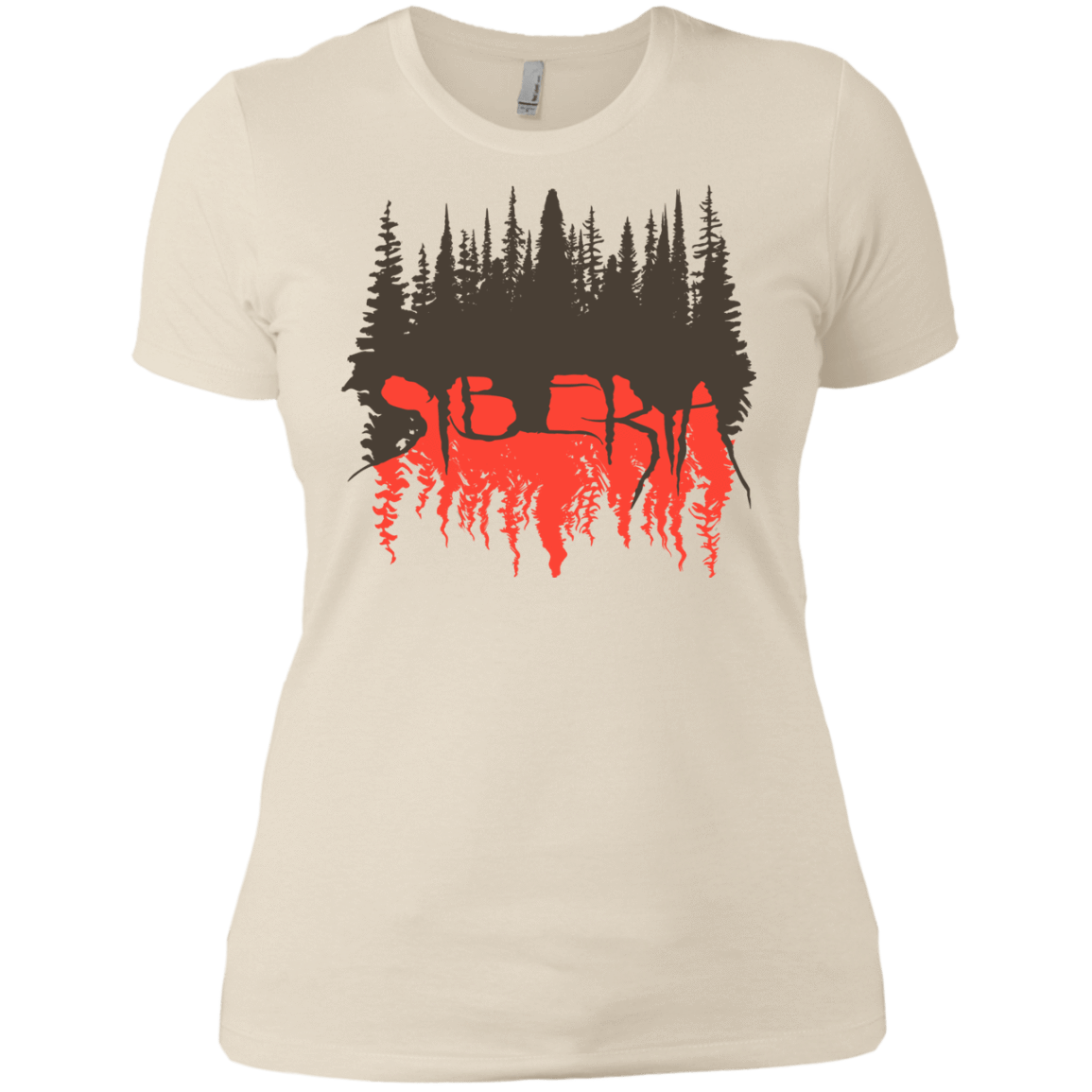 T-Shirts Ivory/ / X-Small Siberia Wilderness Women's Premium T-Shirt