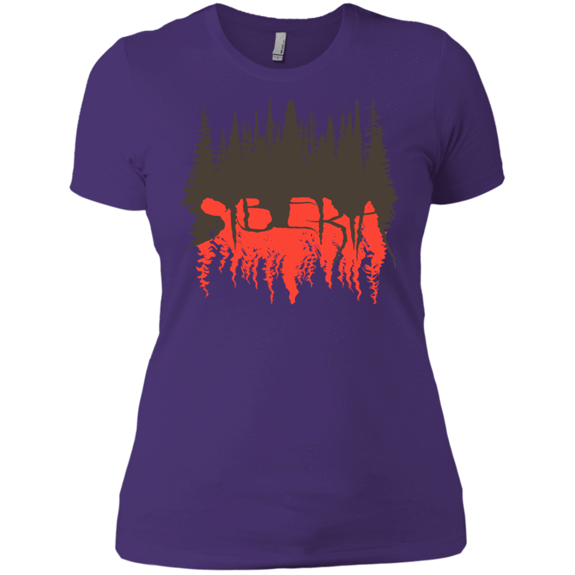 T-Shirts Purple Rush/ / X-Small Siberia Wilderness Women's Premium T-Shirt