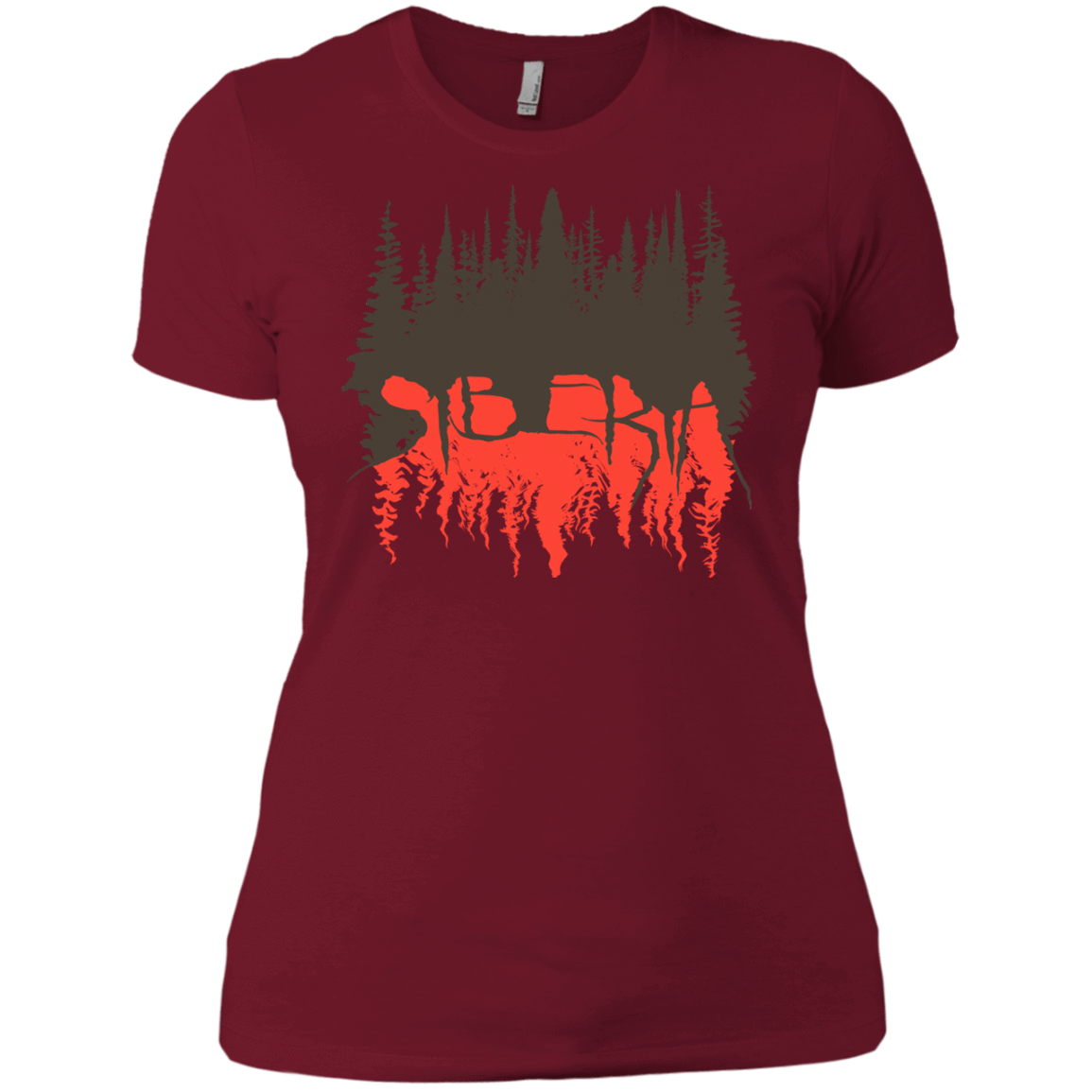 T-Shirts Scarlet / X-Small Siberia Wilderness Women's Premium T-Shirt