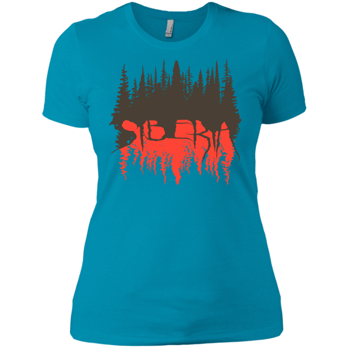 T-Shirts Turquoise / X-Small Siberia Wilderness Women's Premium T-Shirt