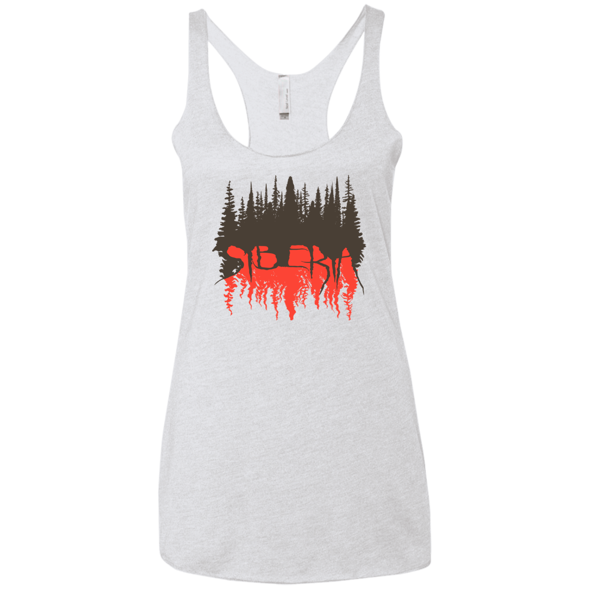 Siberia Wilderness Women's Triblend Racerback Tank