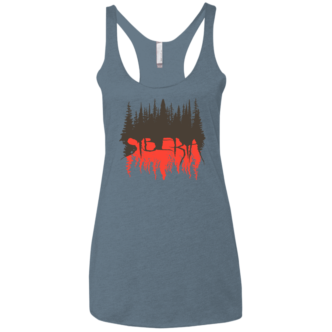 Siberia Wilderness Women's Triblend Racerback Tank