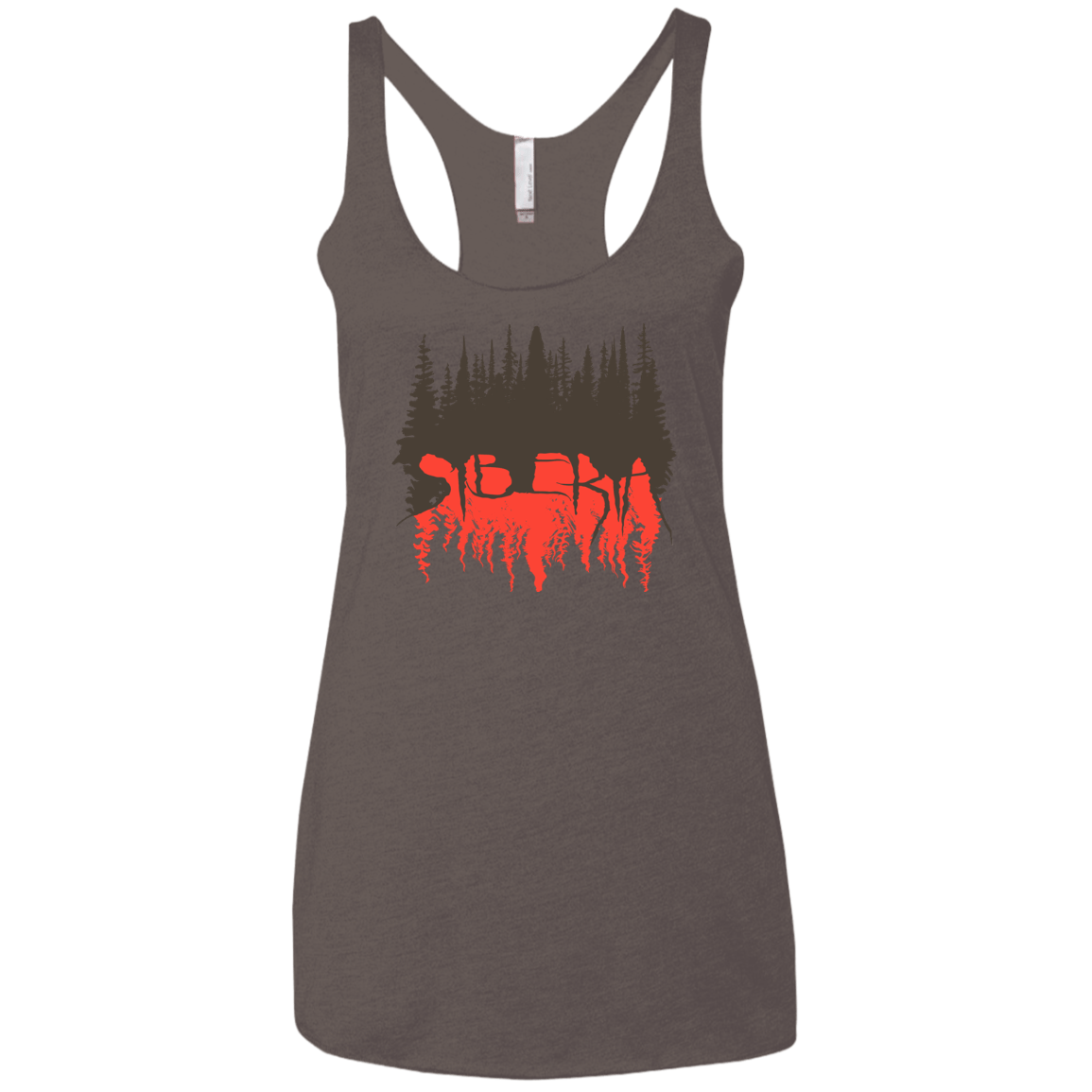 Siberia Wilderness Women's Triblend Racerback Tank