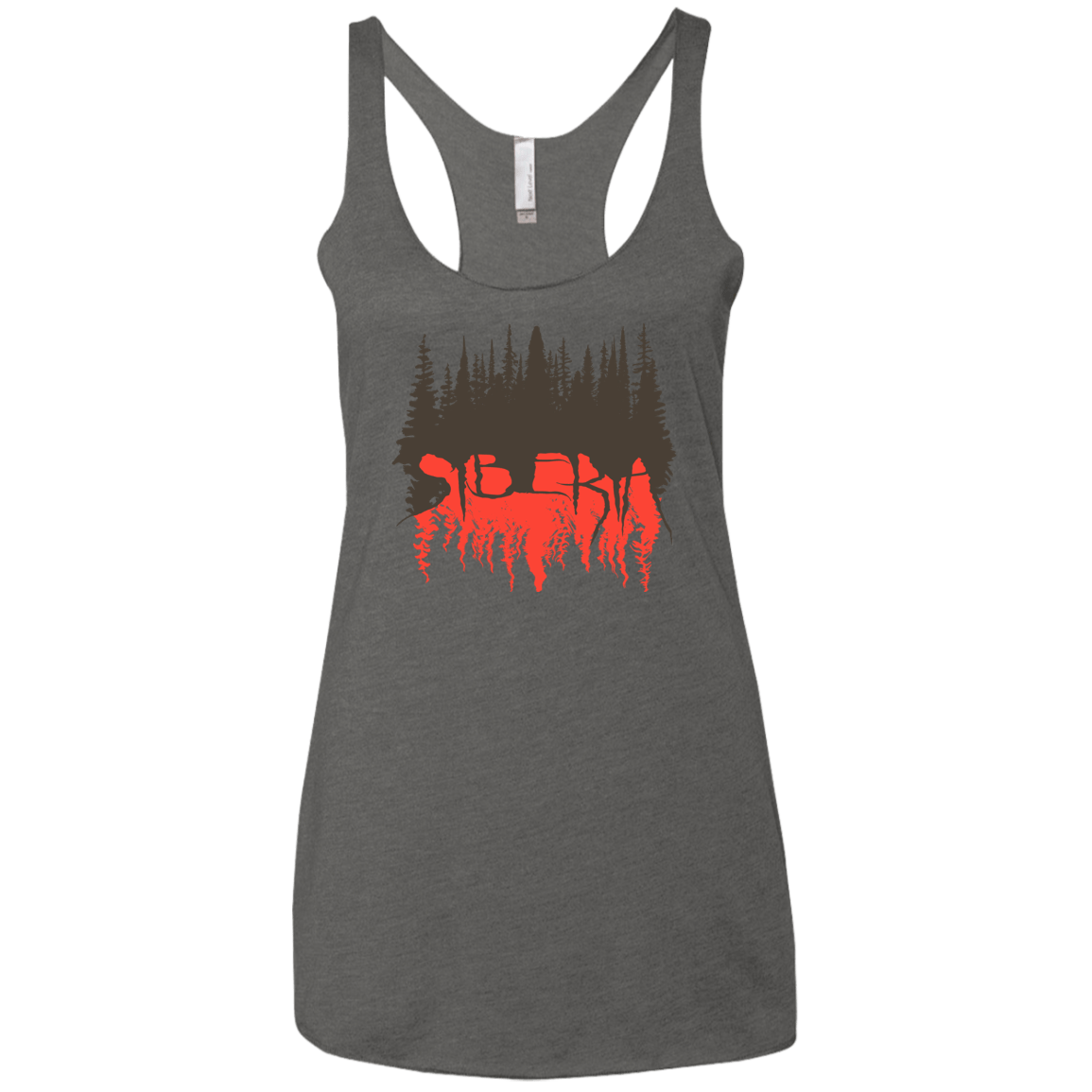 Siberia Wilderness Women's Triblend Racerback Tank
