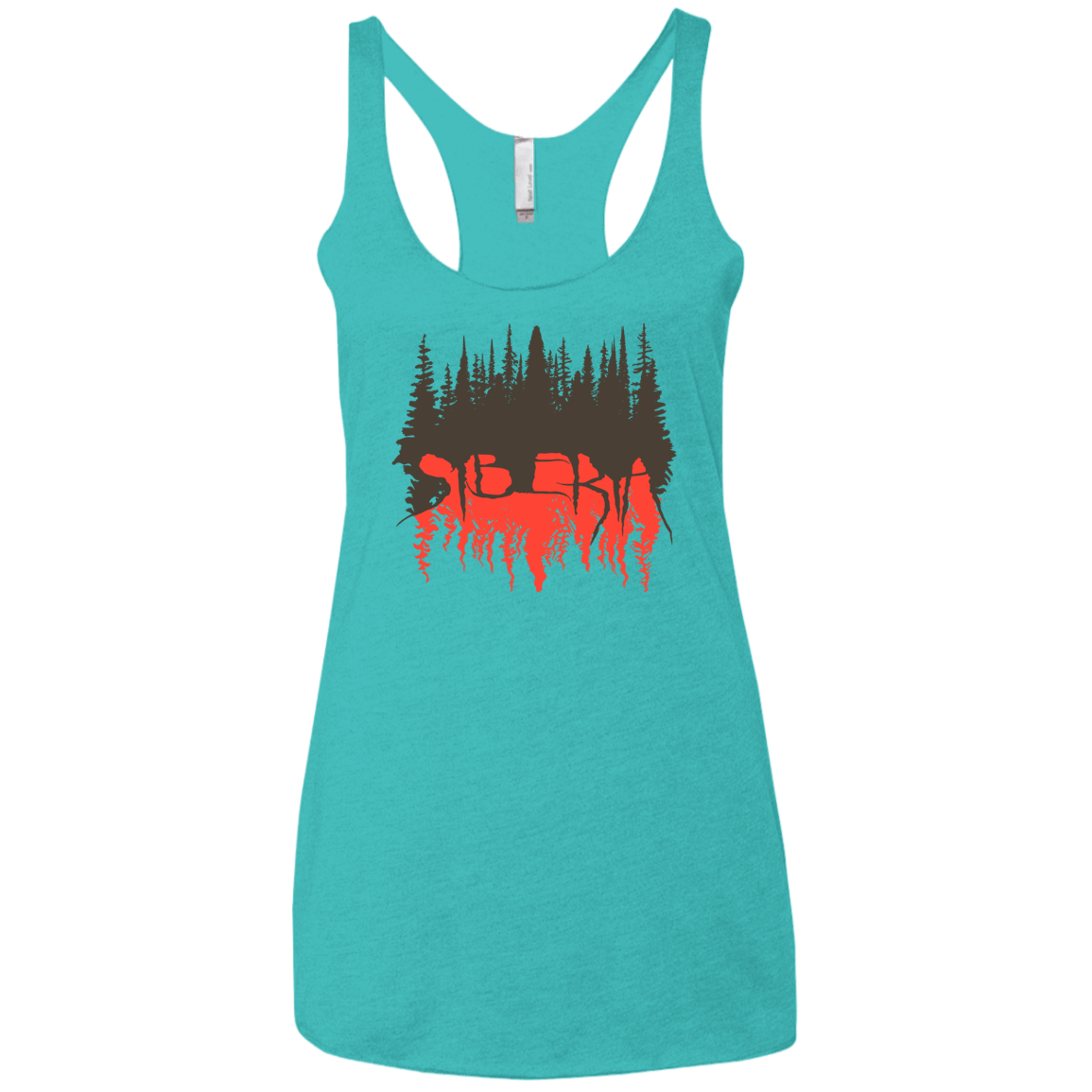 Siberia Wilderness Women's Triblend Racerback Tank
