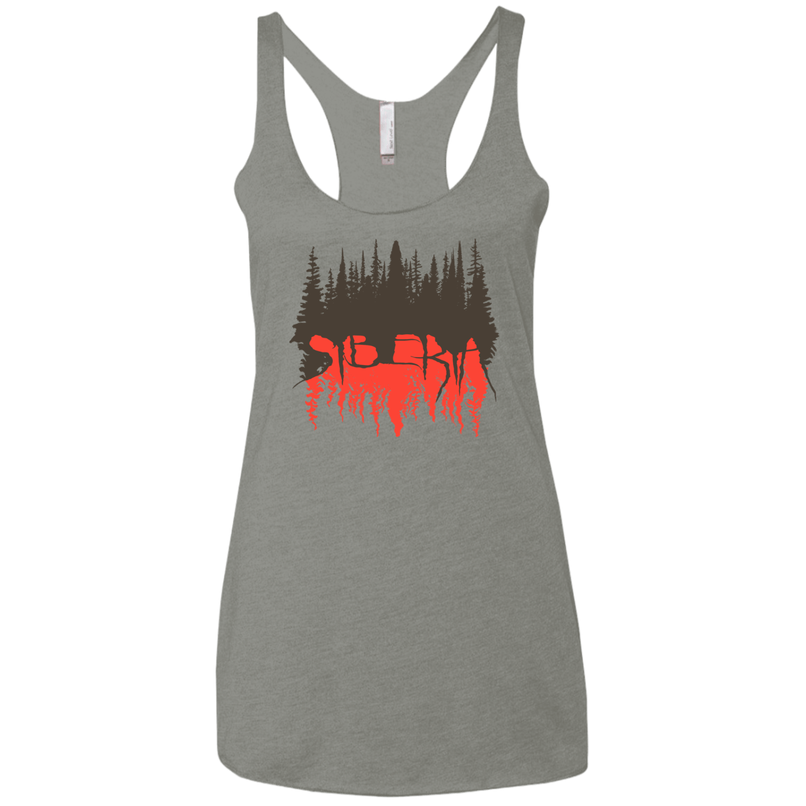 Siberia Wilderness Women's Triblend Racerback Tank