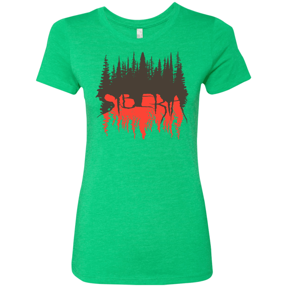 T-Shirts Envy / S Siberia Wilderness Women's Triblend T-Shirt