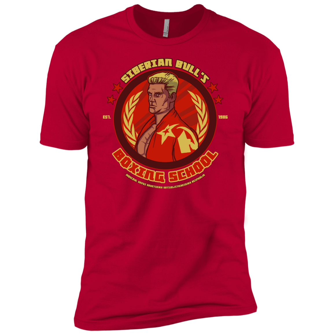 T-Shirts Red / YXS Siberian Bull Boys Premium T-Shirt