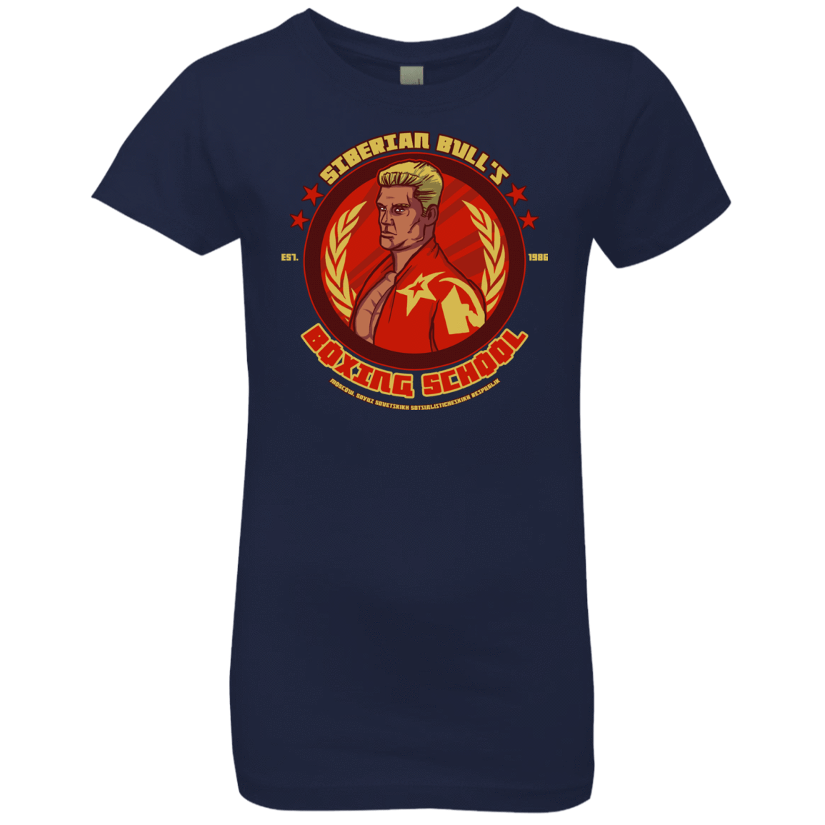 T-Shirts Midnight Navy / YXS Siberian Bull Girls Premium T-Shirt