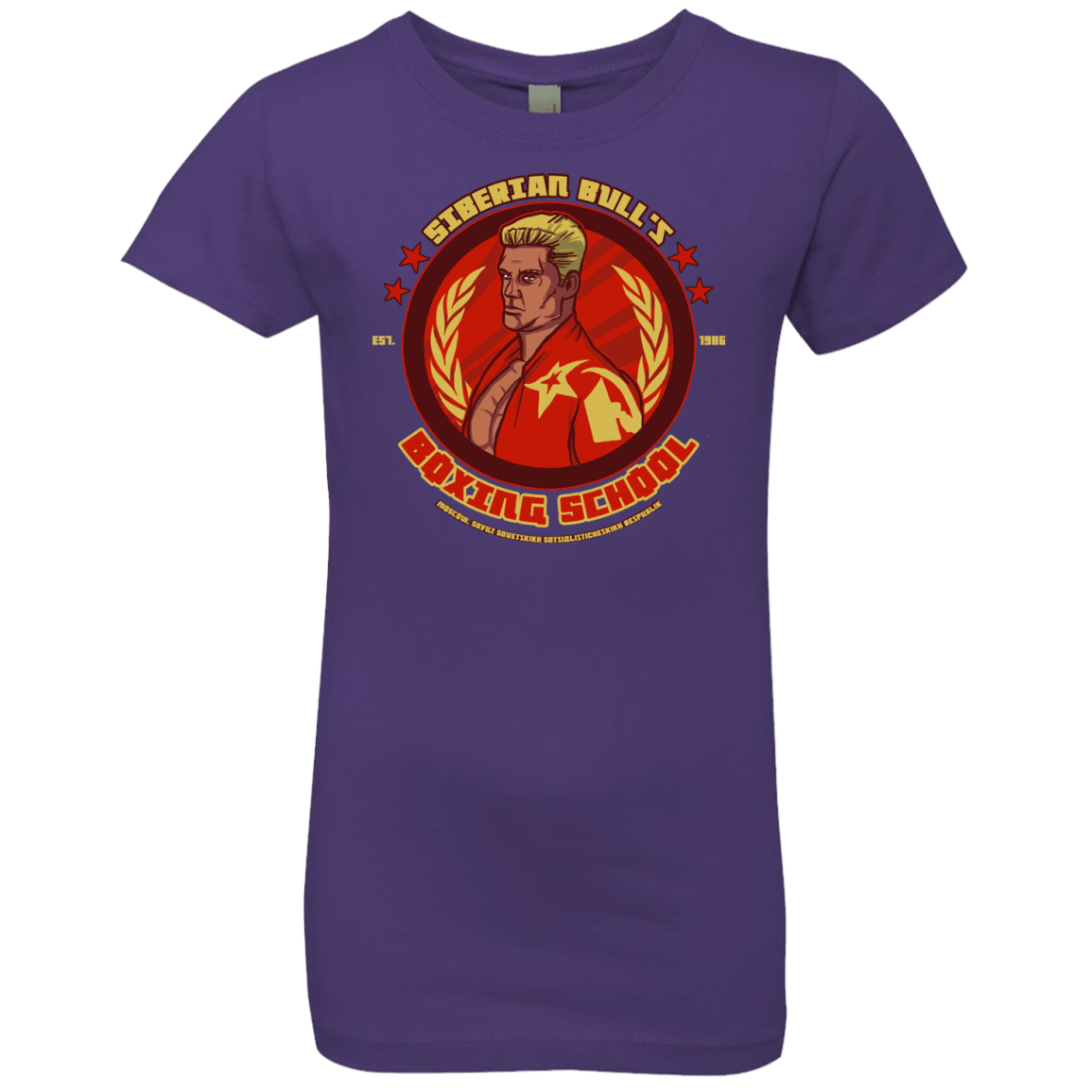 T-Shirts Purple Rush / YXS Siberian Bull Girls Premium T-Shirt