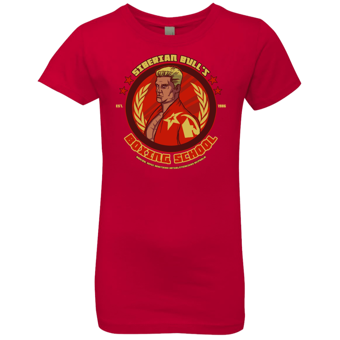 T-Shirts Red / YXS Siberian Bull Girls Premium T-Shirt