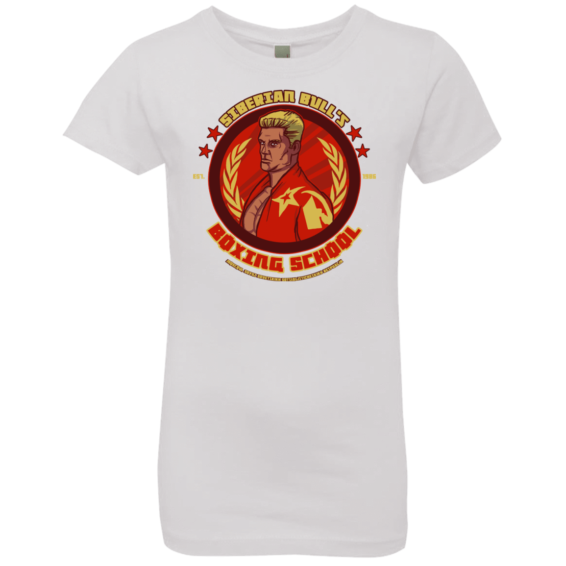 T-Shirts White / YXS Siberian Bull Girls Premium T-Shirt