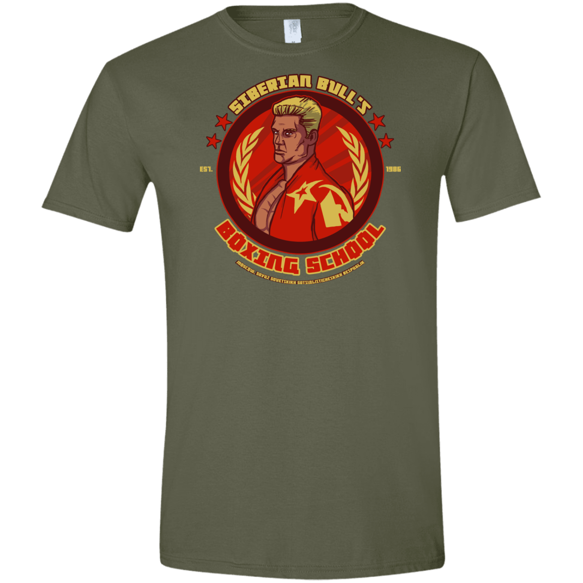 Siberian Bull Men's Semi-Fitted Softstyle