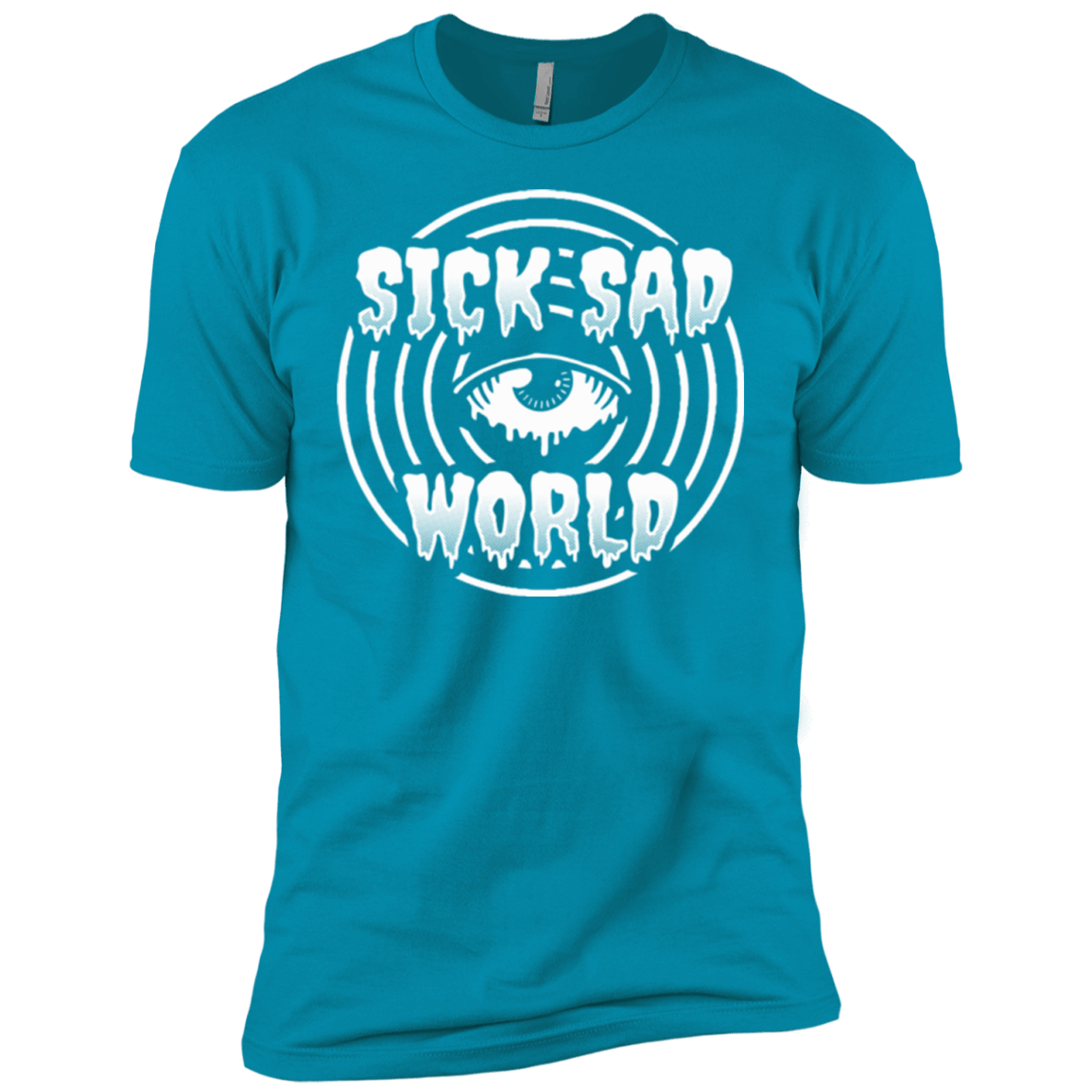 T-Shirts Turquoise / YXS Sick Sad World Boys Premium T-Shirt
