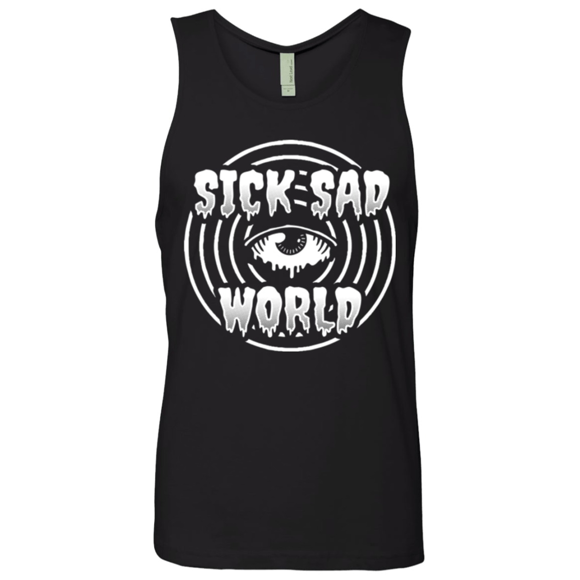 T-Shirts Black / Small Sick Sad World Men's Premium Tank Top