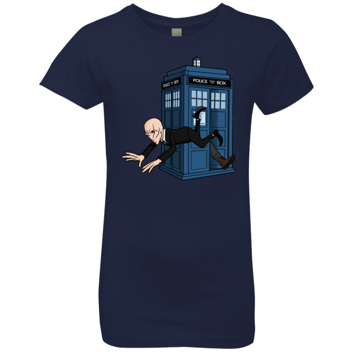 T-Shirts Midnight Navy / YXS Silence Falls Girls Premium T-Shirt