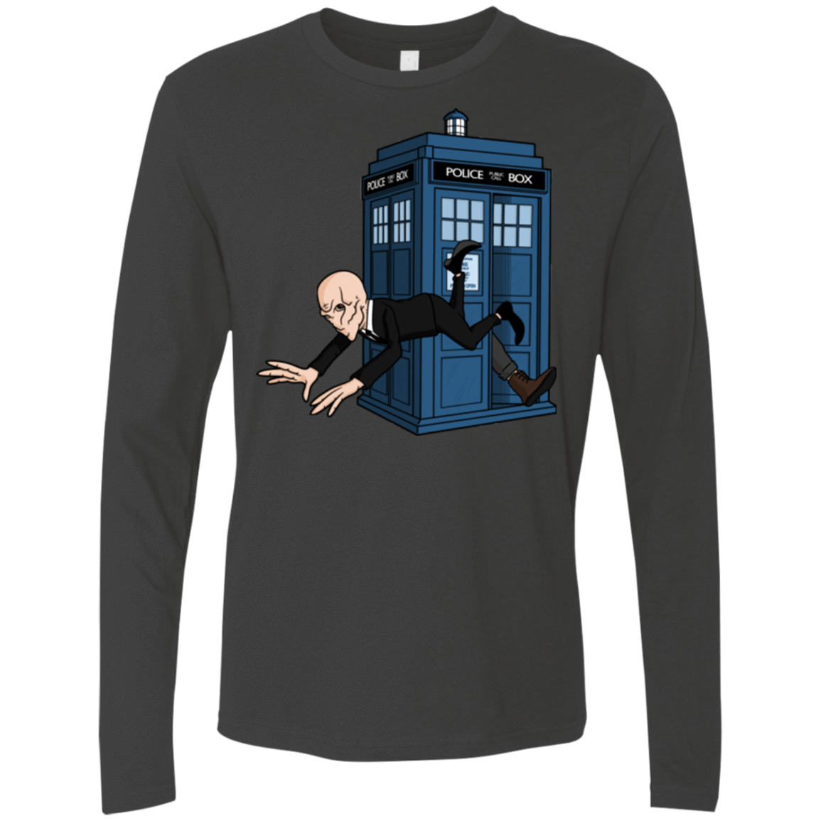 T-Shirts Heavy Metal / Small Silence Falls Men's Premium Long Sleeve