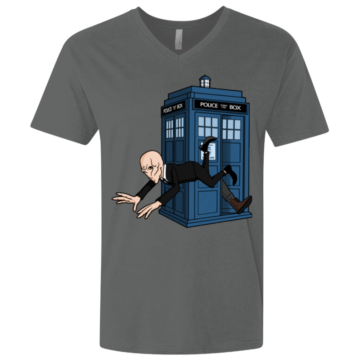 T-Shirts Heavy Metal / X-Small Silence Falls Men's Premium V-Neck