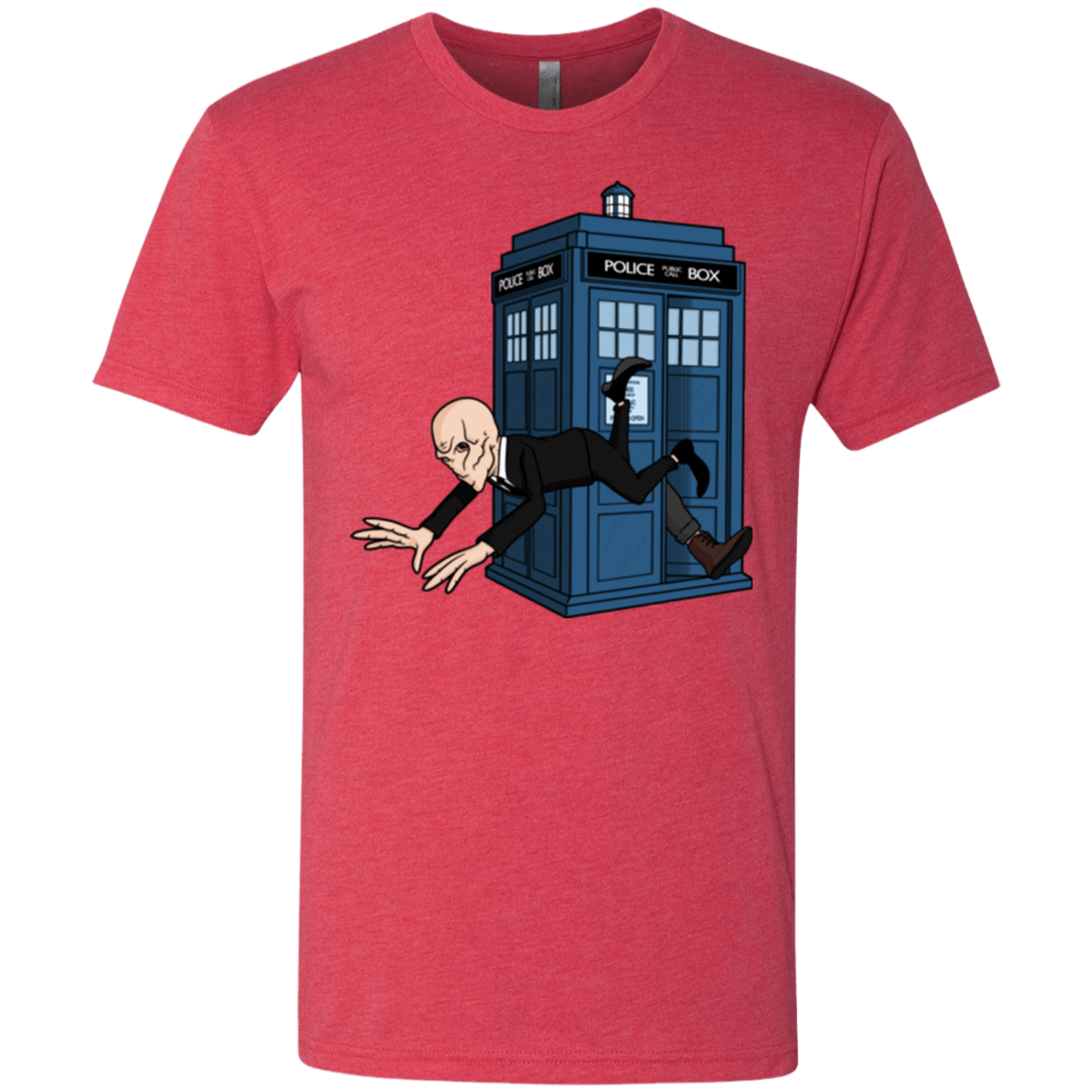 T-Shirts Vintage Red / Small Silence Falls Men's Triblend T-Shirt