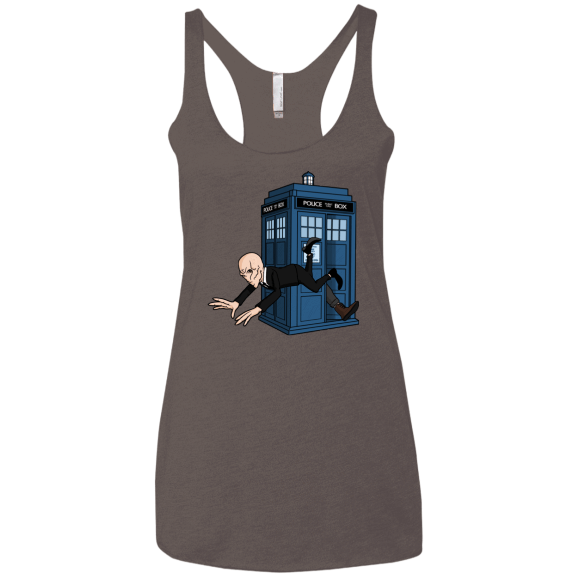 T-Shirts Macchiato / X-Small Silence Falls Women's Triblend Racerback Tank