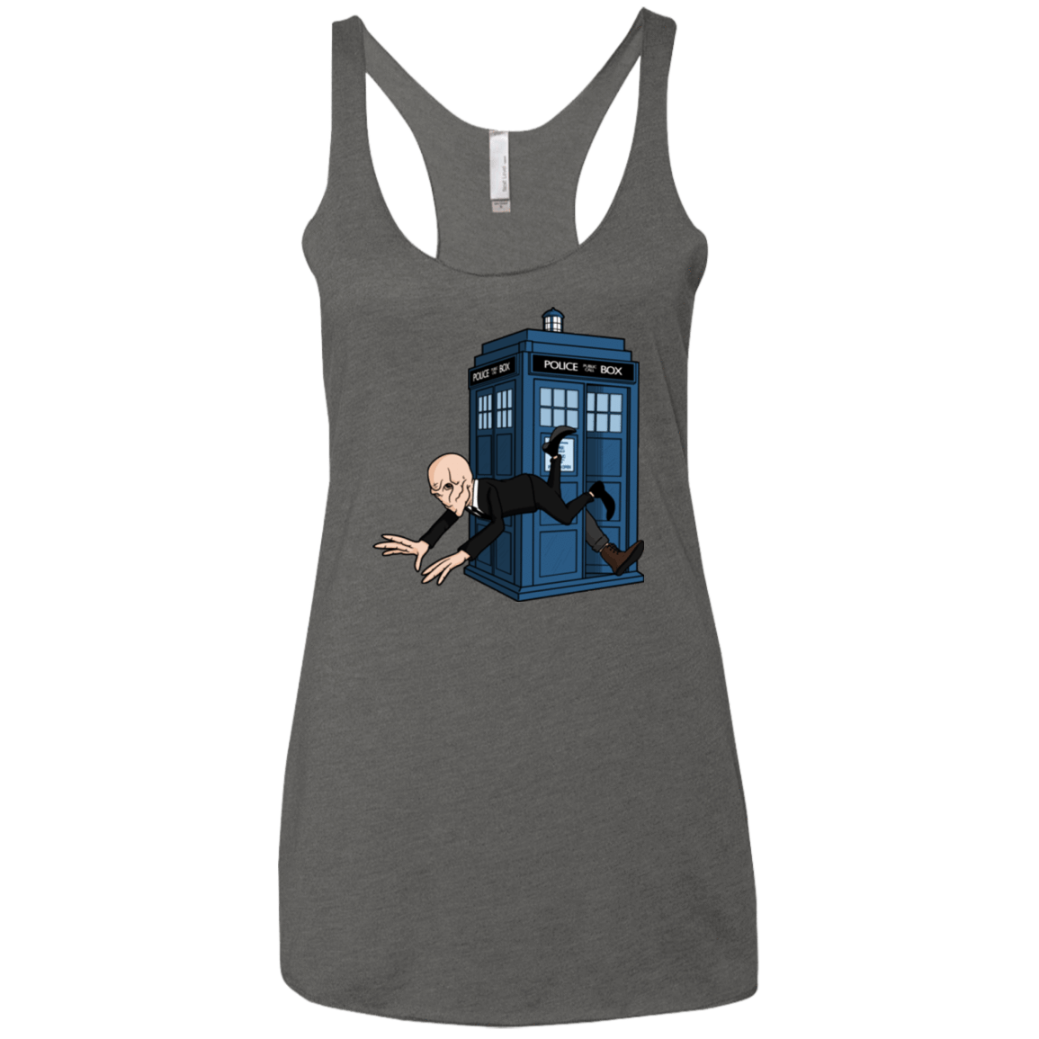 T-Shirts Premium Heather / X-Small Silence Falls Women's Triblend Racerback Tank