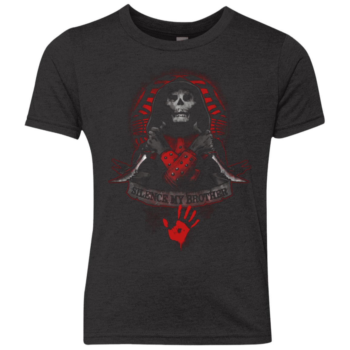 T-Shirts Vintage Black / YXS Silence My Brother Youth Triblend T-Shirt