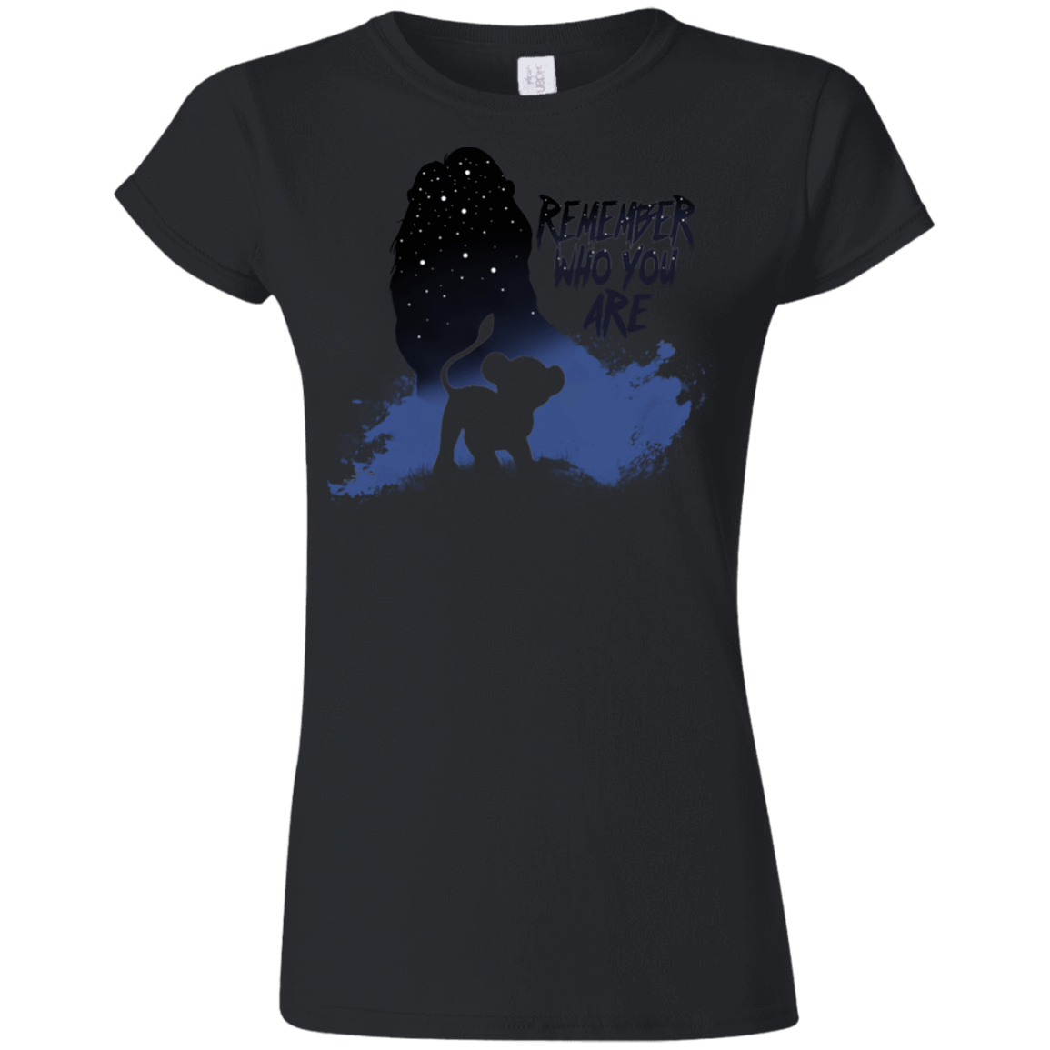 T-Shirts Black / S Simba Junior Slimmer-Fit T-Shirt