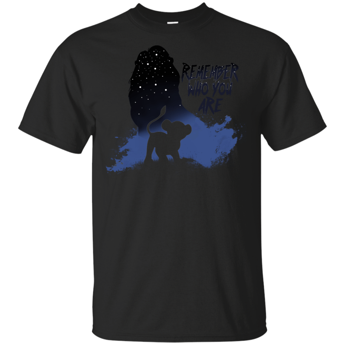 T-Shirts Black / S Simba T-Shirt