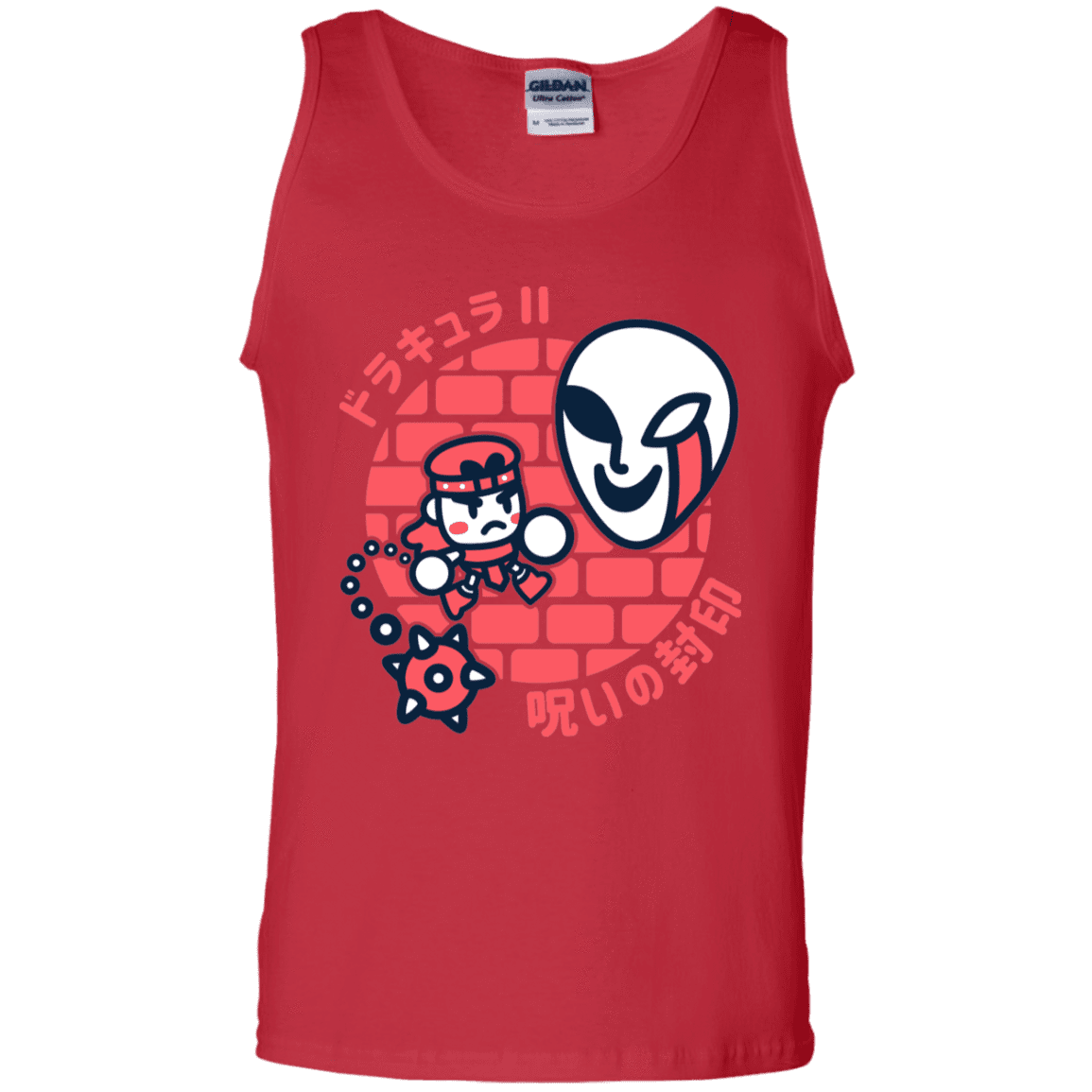 T-Shirts Red / S Simons Little Quest Men's Tank Top