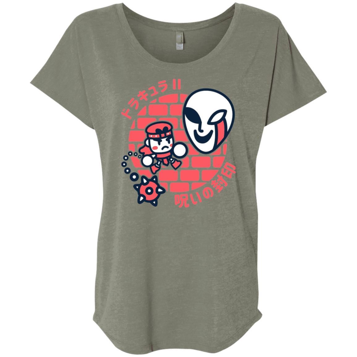 T-Shirts Venetian Grey / X-Small Simons Little Quest Triblend Dolman Sleeve