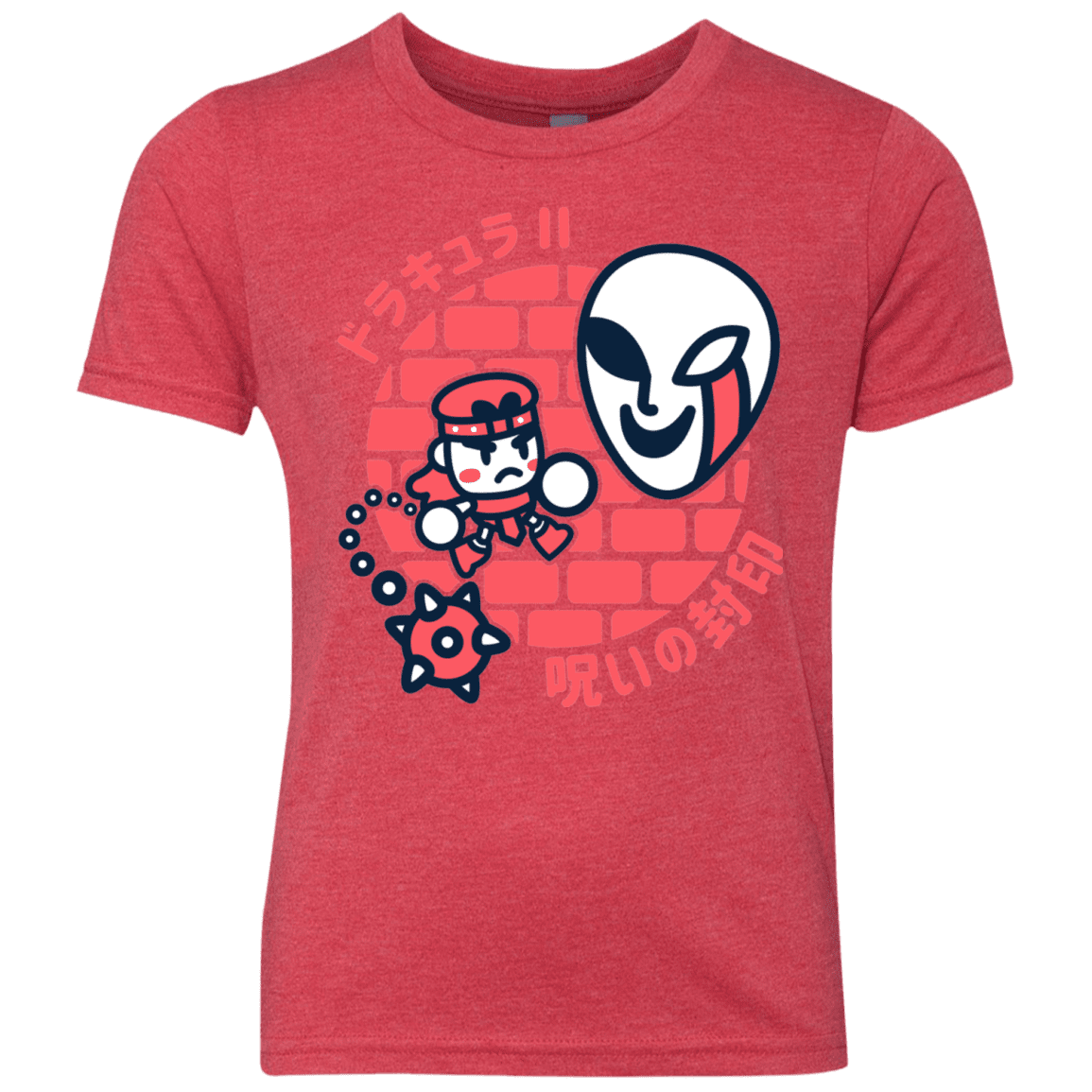T-Shirts Vintage Red / YXS Simons Little Quest Youth Triblend T-Shirt