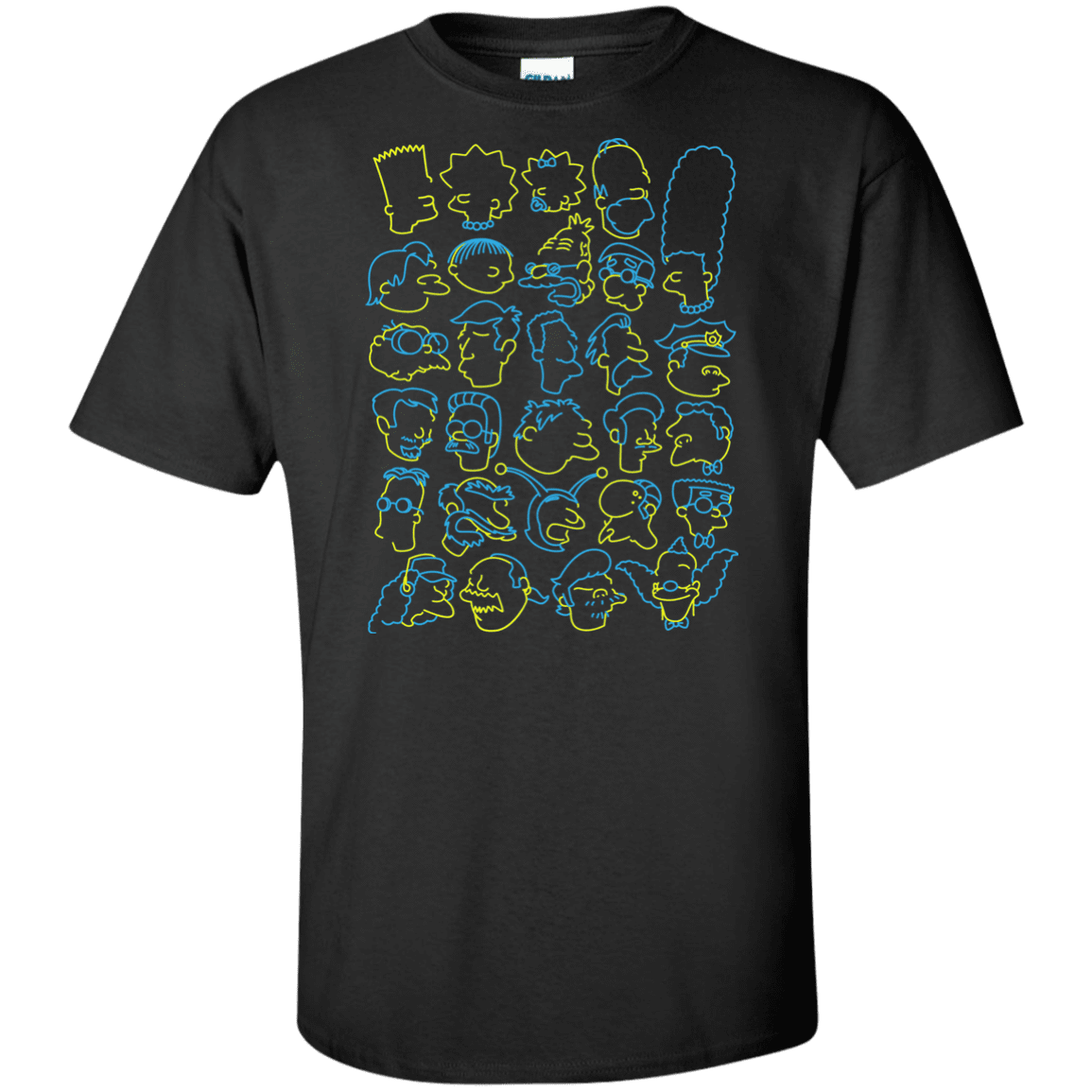 T-Shirts Black / XLT SIMPSONS Tall T-Shirt