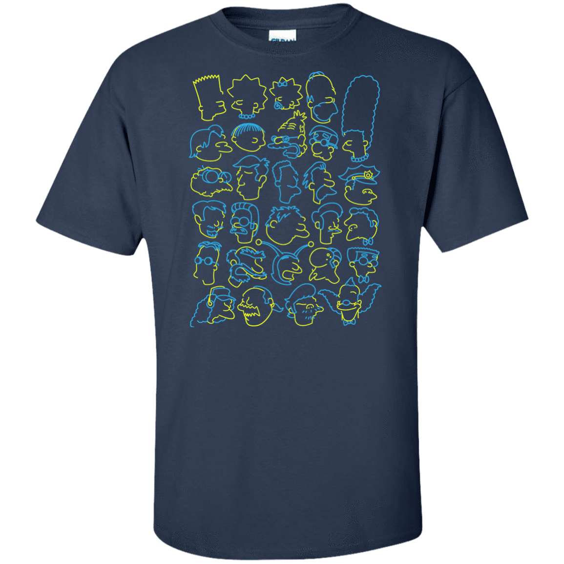 T-Shirts Navy / XLT SIMPSONS Tall T-Shirt