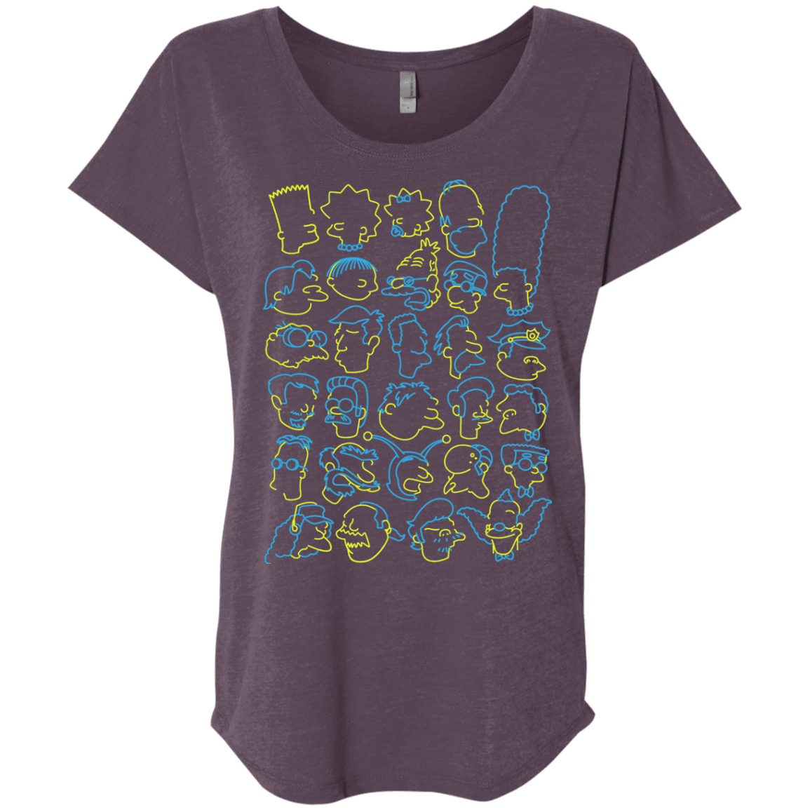 SIMPSONS Triblend Dolman Sleeve