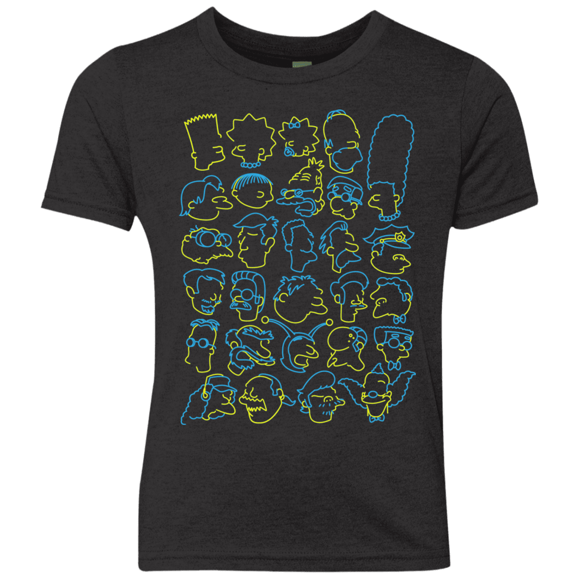 SIMPSONS Youth Triblend T-Shirt