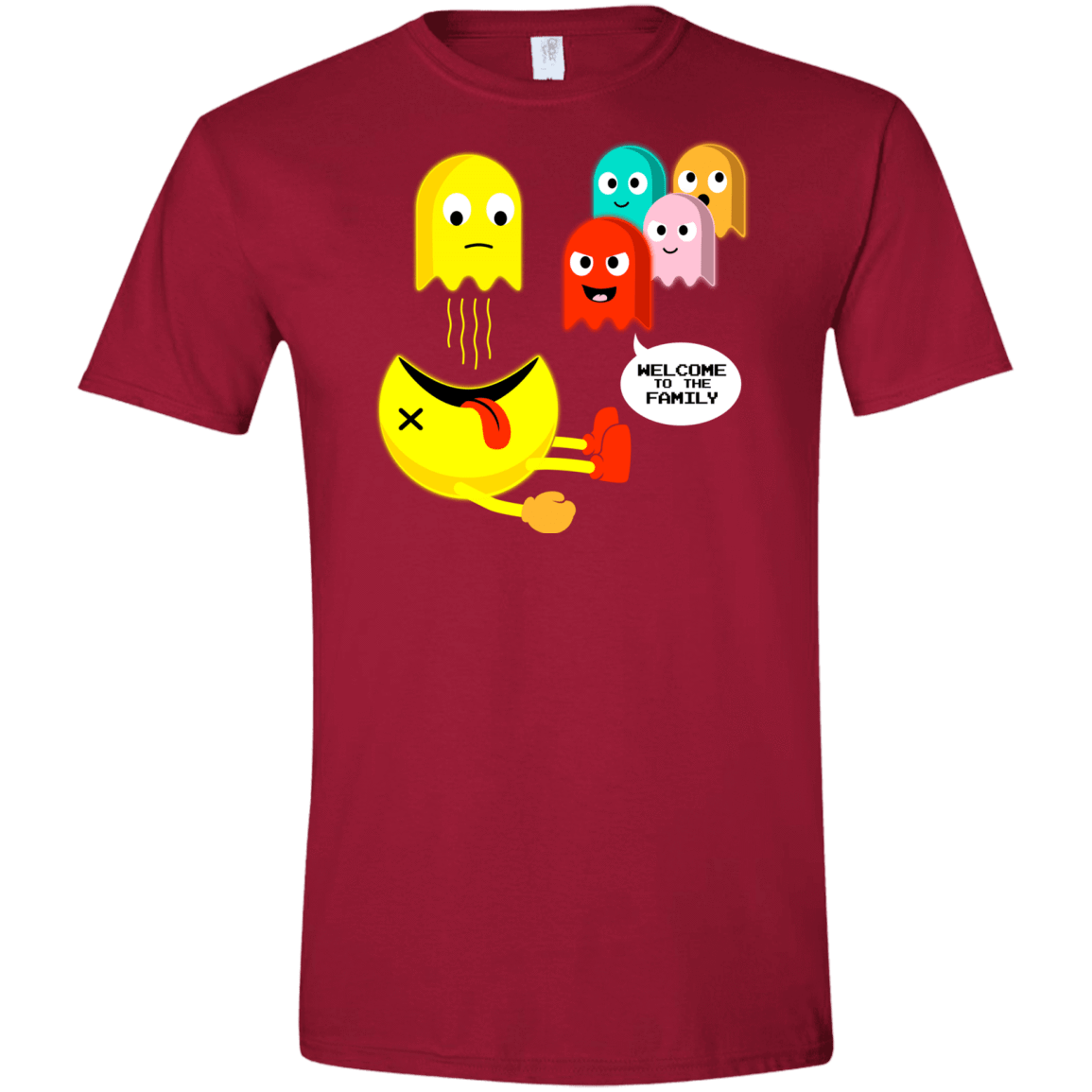 T-Shirts Cardinal Red / S Sin Título Men's Semi-Fitted Softstyle