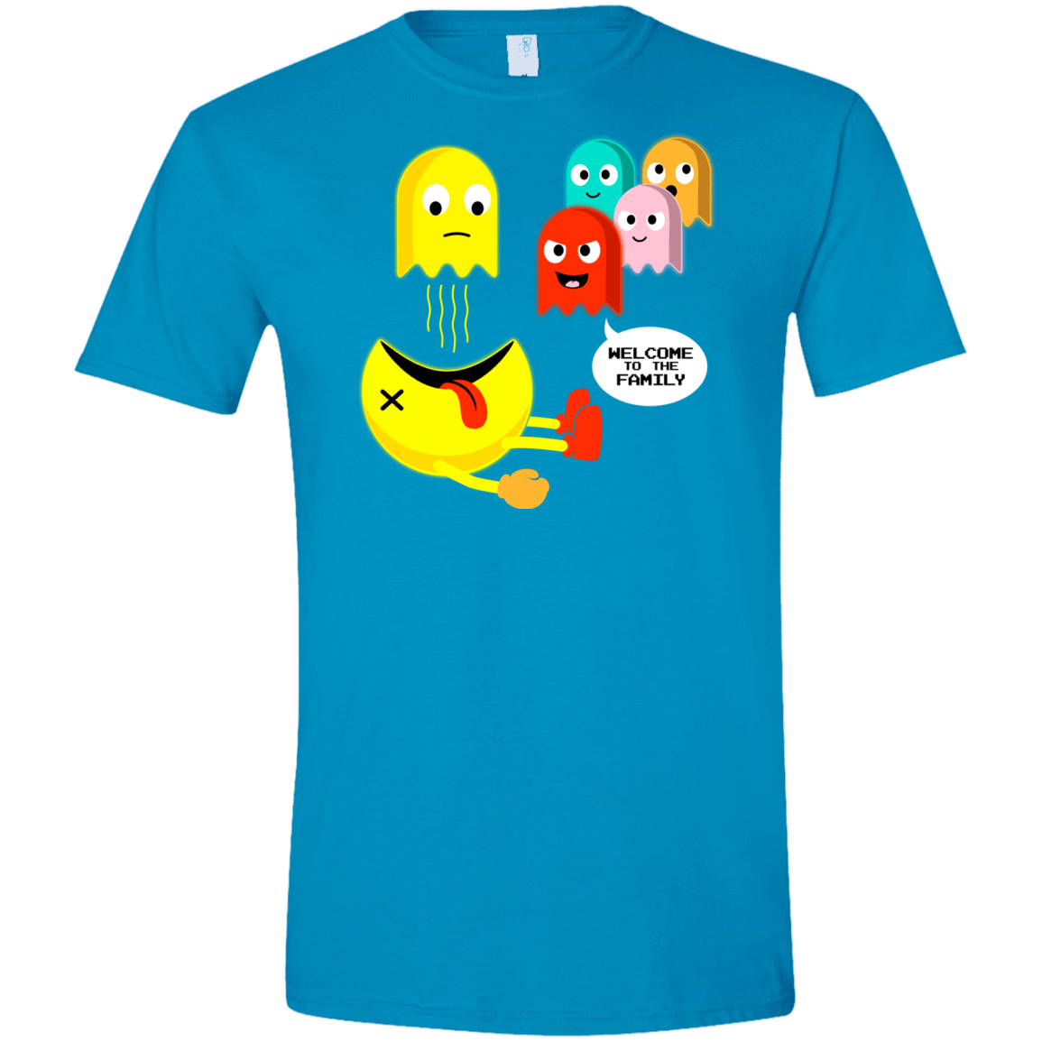 T-Shirts Sapphire / S Sin Título Men's Semi-Fitted Softstyle