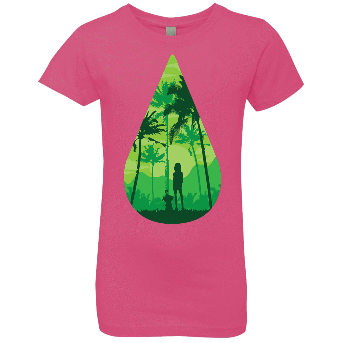 T-Shirts Hot Pink / YXS Sincerity Girls Premium T-Shirt